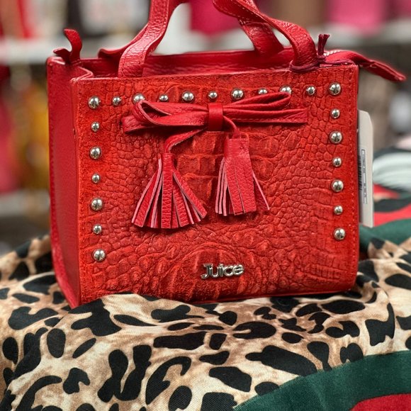 Juice Printed Genuine Leather - Picture 1 of 2